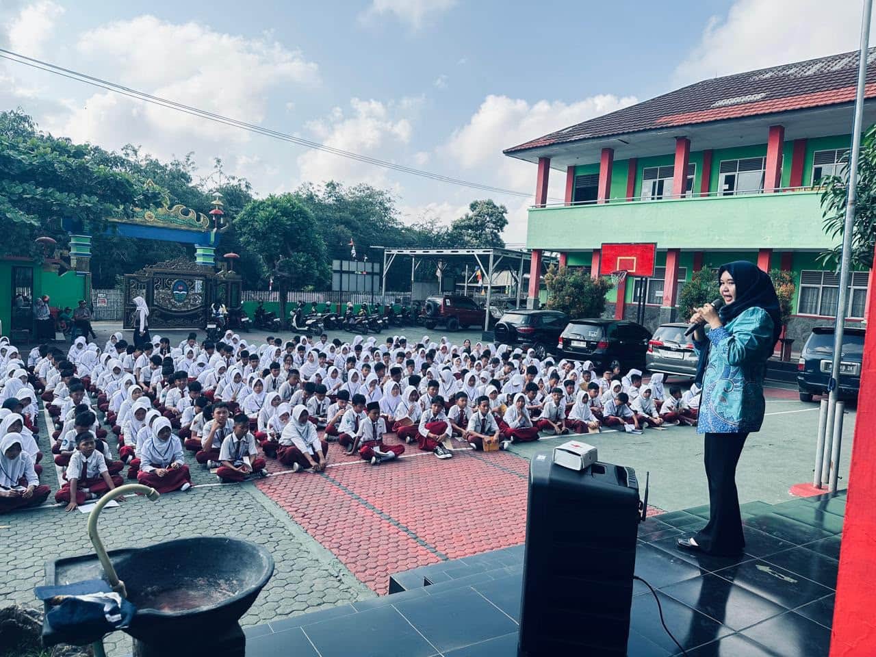 Puskesmas Way Kandis Edukasi P3K pada Kegiatan MPLS SMP Negeri 20 Bandar Lampung