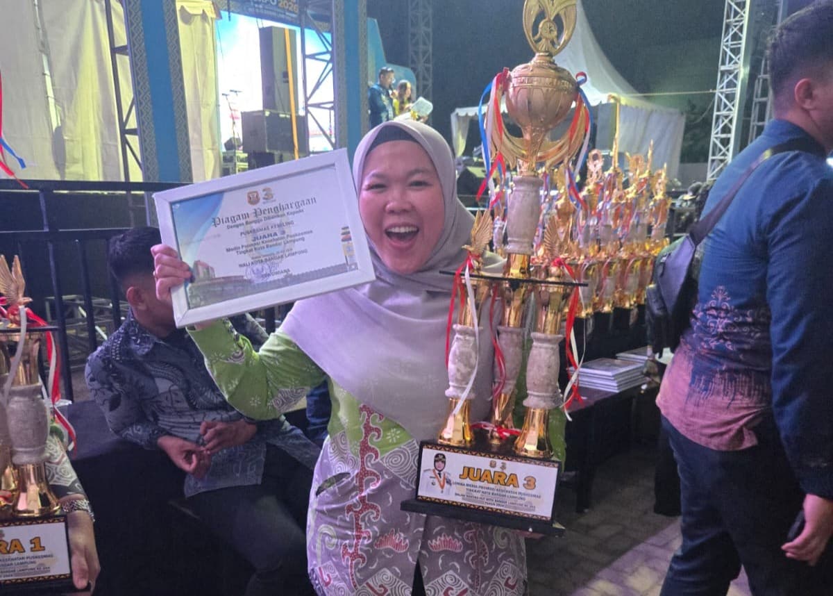 Puskesmas Kemiling Raih Juara III Lomba Media Edukasi Puskesmas pada HUT ke-344 Kota Bandar Lampung