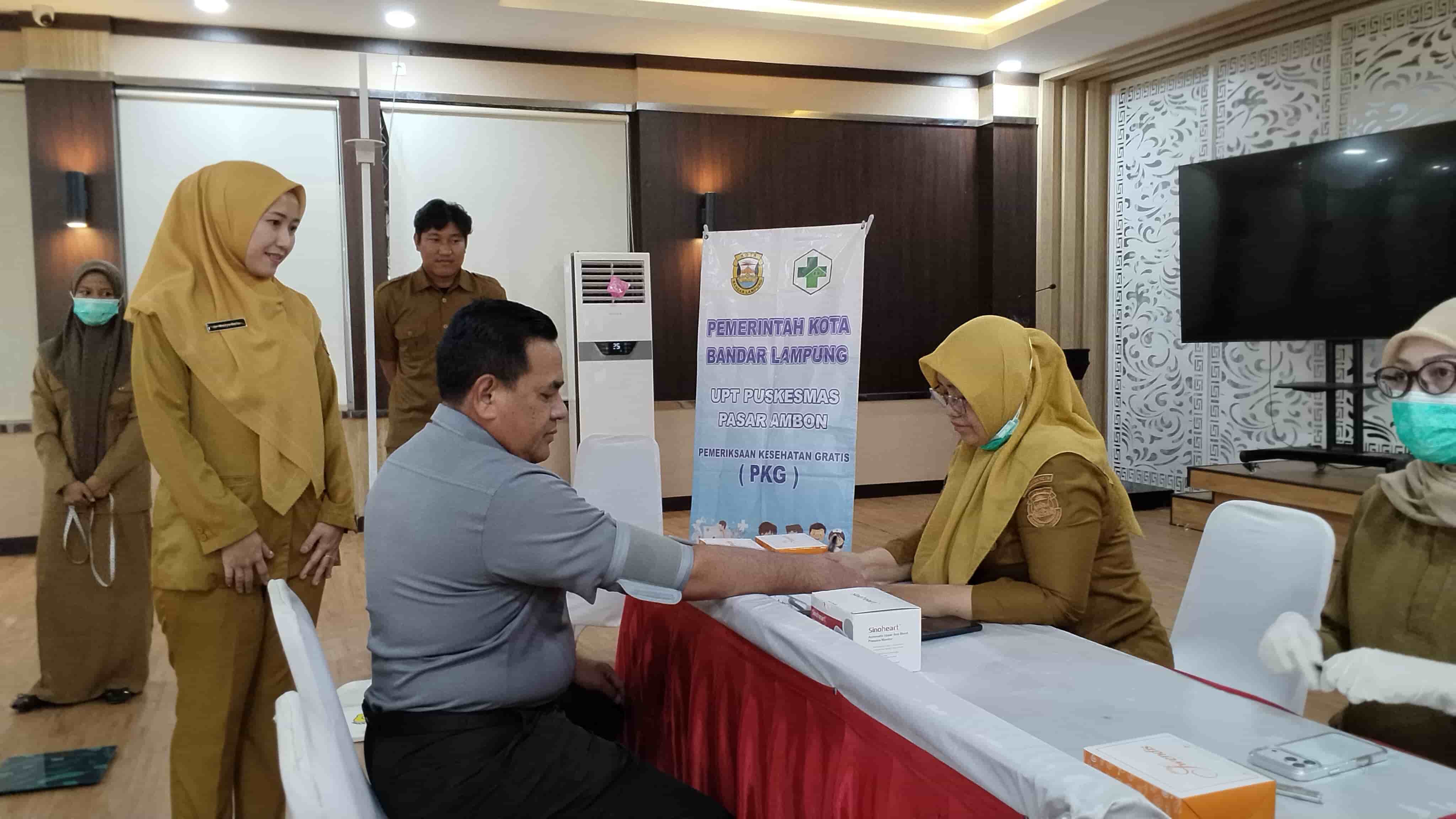 Puskesmas Pasar Ambon Gelar Cek Kesehatan Gratis