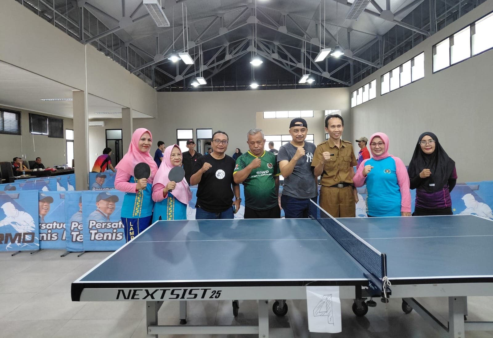 SIWO PWI Lampung Tetapkan 12 Atlet Tenis Meja untuk Powarnas 2027