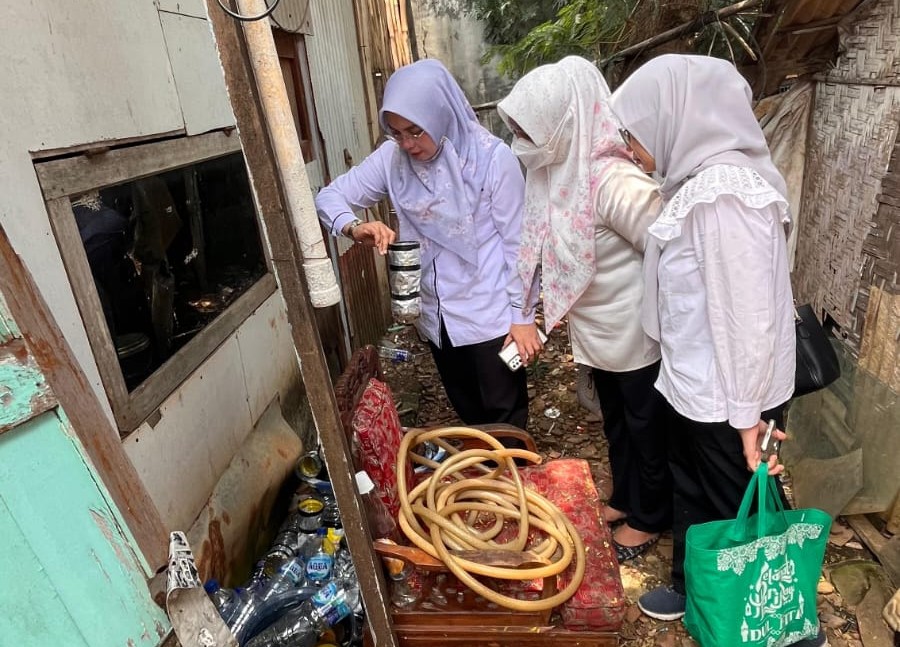SICANTIK CERDAS, Gerakan Bersama Cari Jentik untuk Cegah Demam Berdarah Dengue