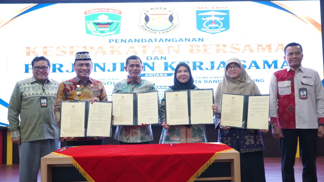 Bandar Lampung Jalin Kerja Sama dengan Kabupaten Solok, Perkuat Ketahanan Pangan dan Kendalikan Inflasi