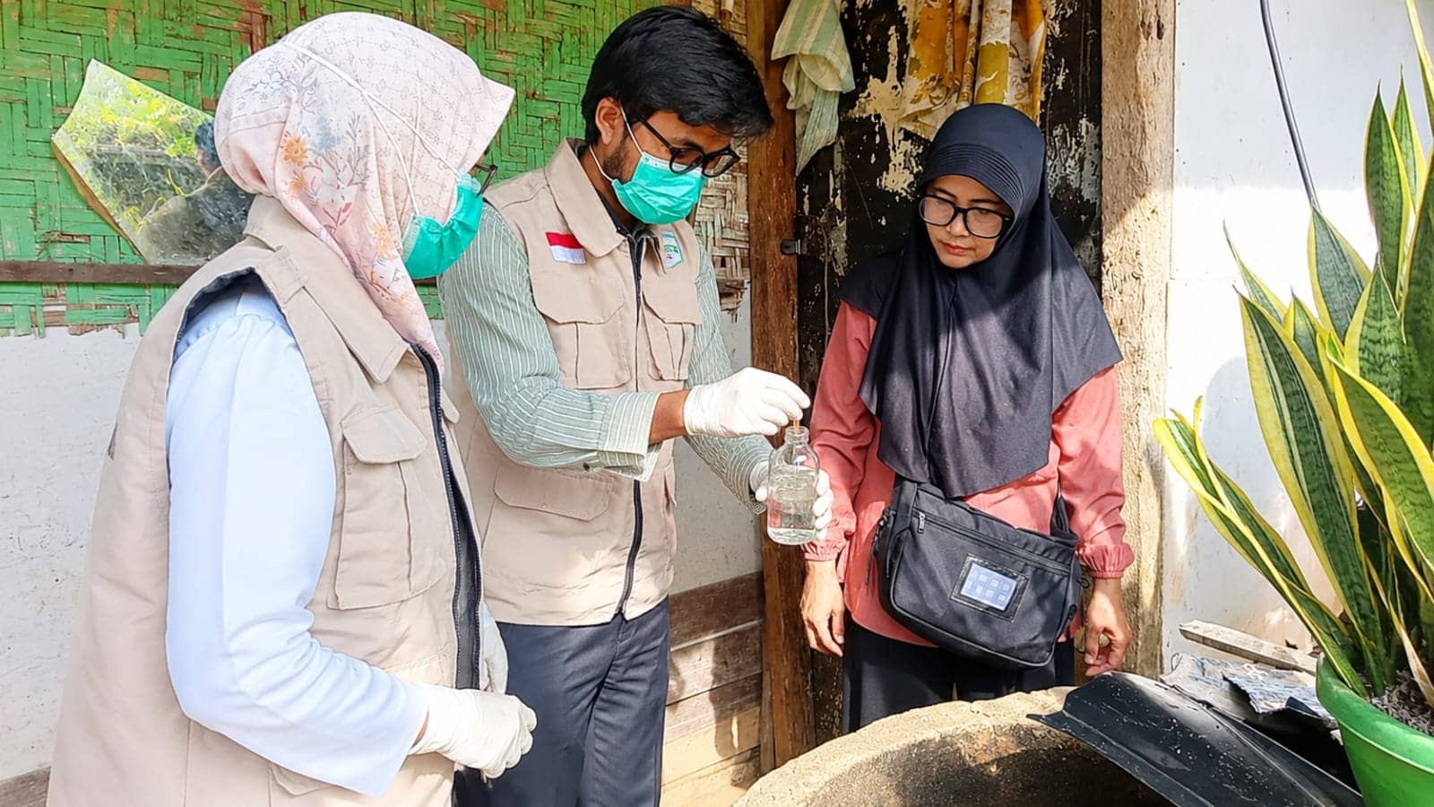 SI BENING, Inovasi Puskesmas Segala Mider Hadirkan Air Bersih Sehat Melalui Monitoring Keliling