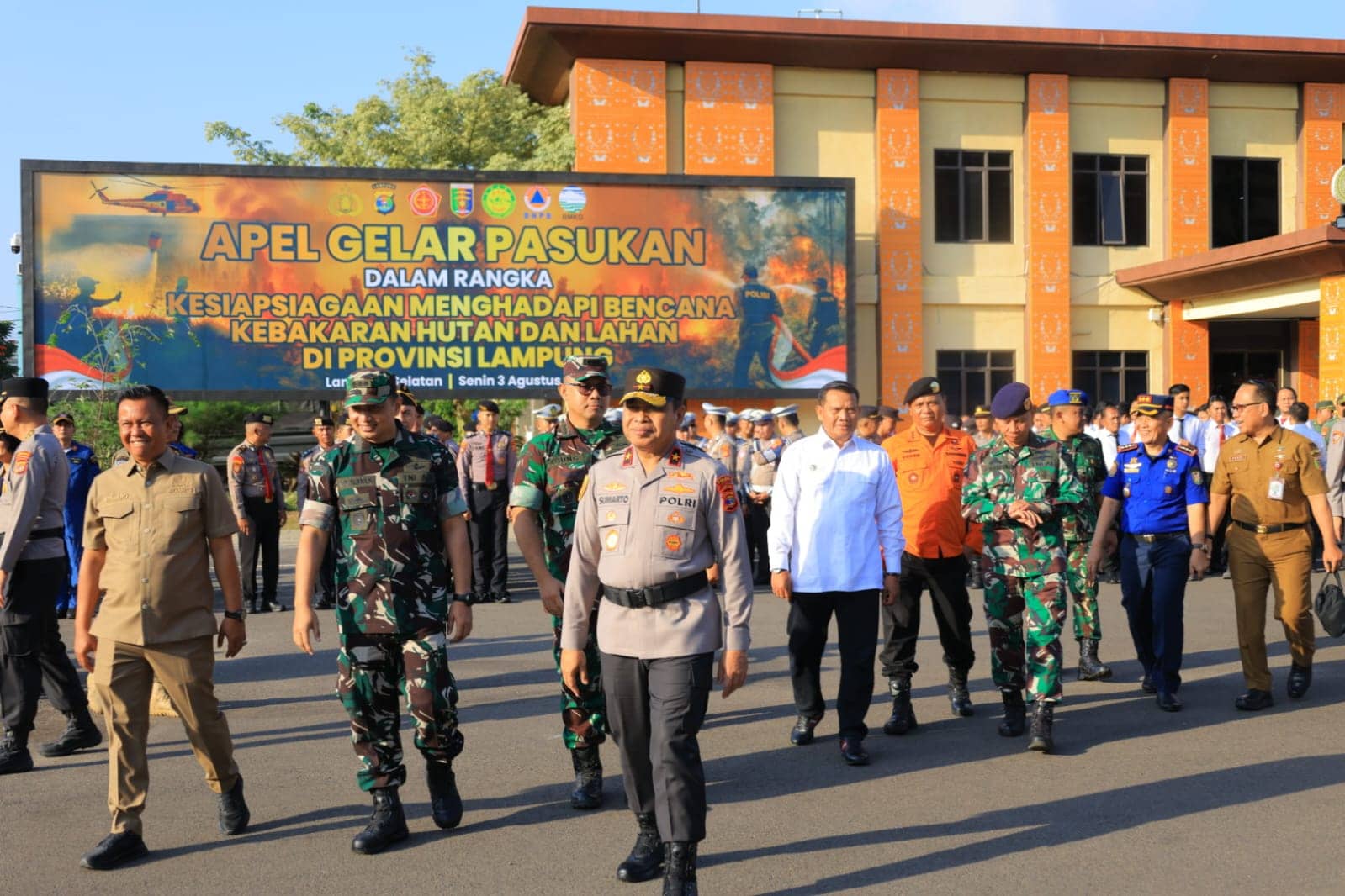 Polda Lampung Siaga Hadapi Ancaman Karhutla