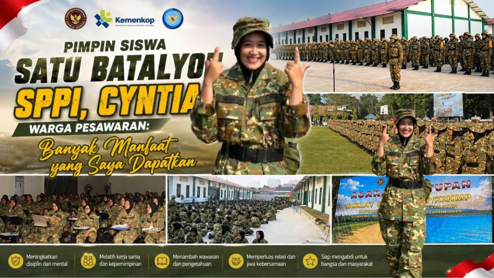 Pernah Jabat SisDanyon SPPI, Cyntia Warga Pesawaran: Banyak Manfaat yang Saya Dapatkan