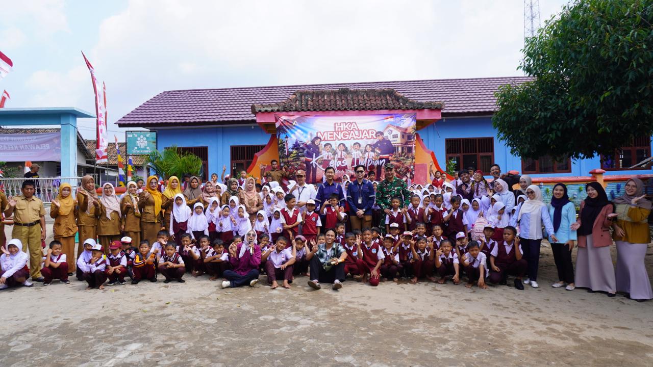 HKA Bakter Perkuat Komitmen Pendidikan melalui Program HKA Mengajar di Lampung Selatan
