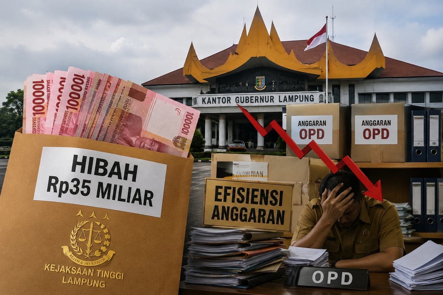 Anggaran OPD Ditekan, Kejaksaan Disayang