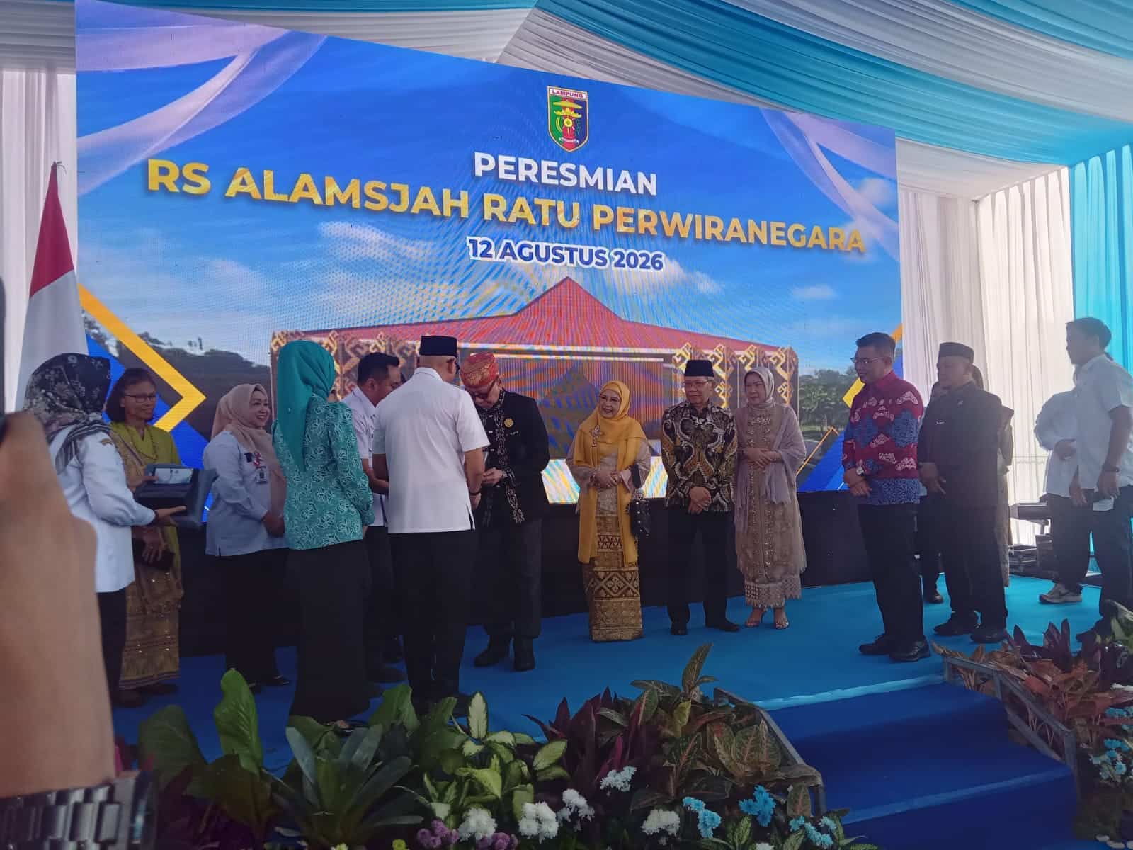 RSJ Lampung Resmi Berganti Nama Menjadi RS Alamsjah Ratu Perwiranegara
