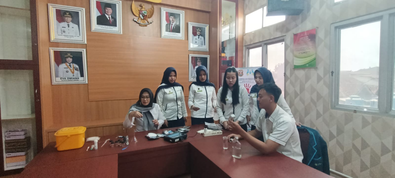 Puskesmas Way Kandis Berikan Bimbingan Magang Mahasiswa