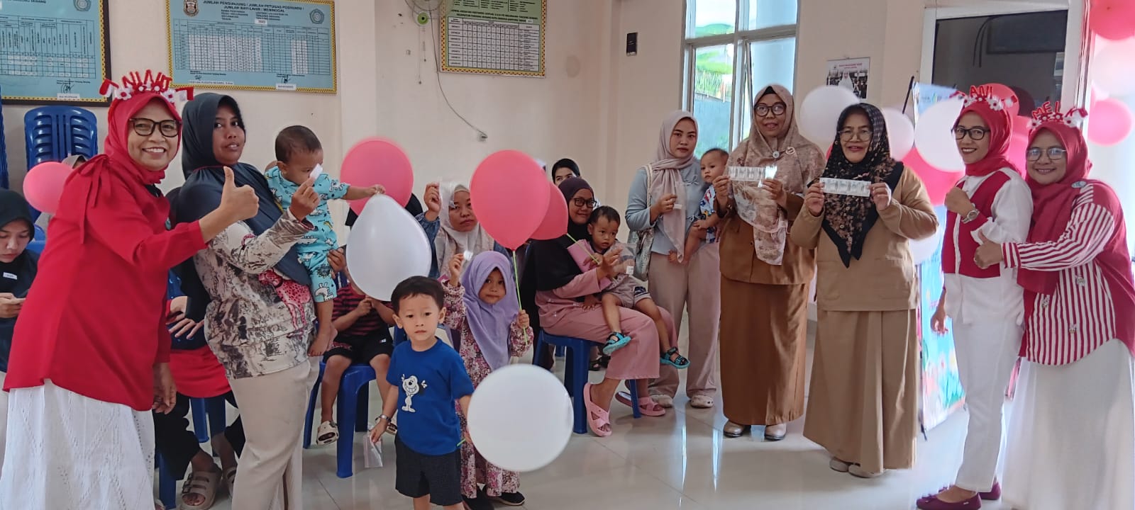 Puskesmas Way Kandis Berikan Obat Cacing dan POPM melalui Posyandu ILP
