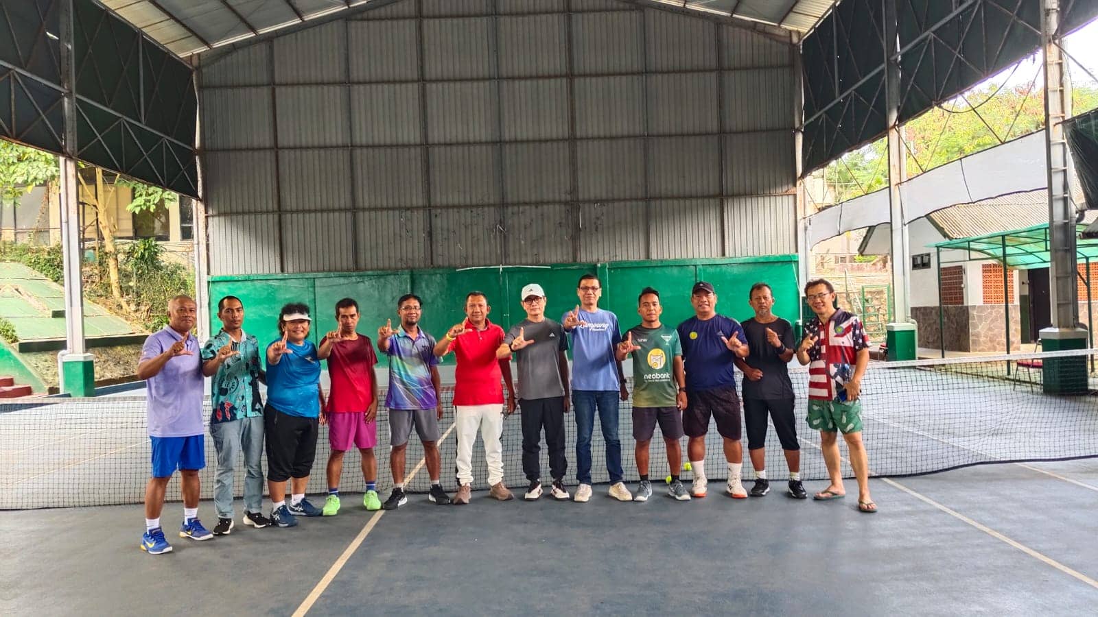 Tim Tenis SIWO Lampung, Bidik Emas Powarnas