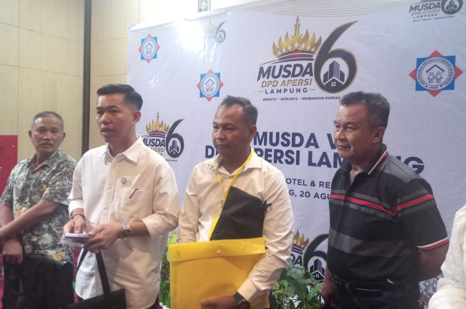 Musda ke-6 DPD Apersi Lampung Batal