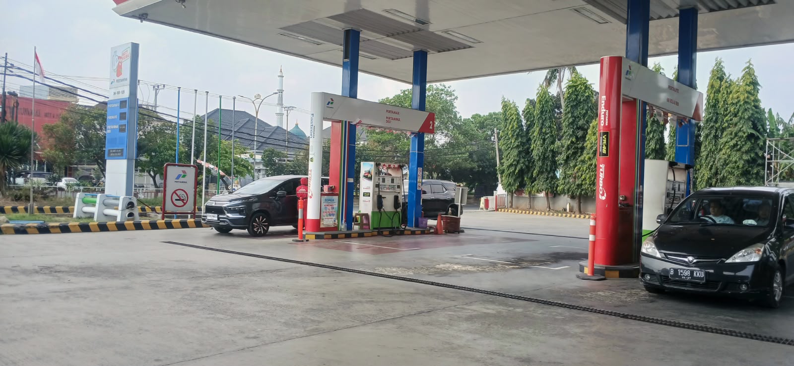 Dugaan Pengisian Solar Skala Besar di SPBU Way Halim