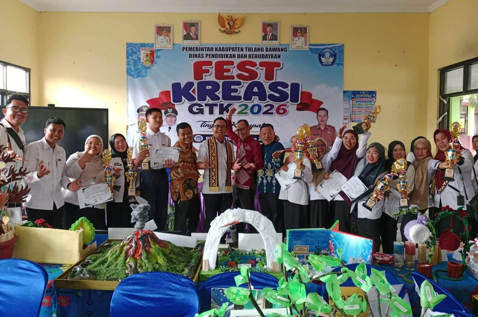Festival Kreasi GTK Digelar Perdana, Tulang Bawang Bidik Pendidikan Bermutu