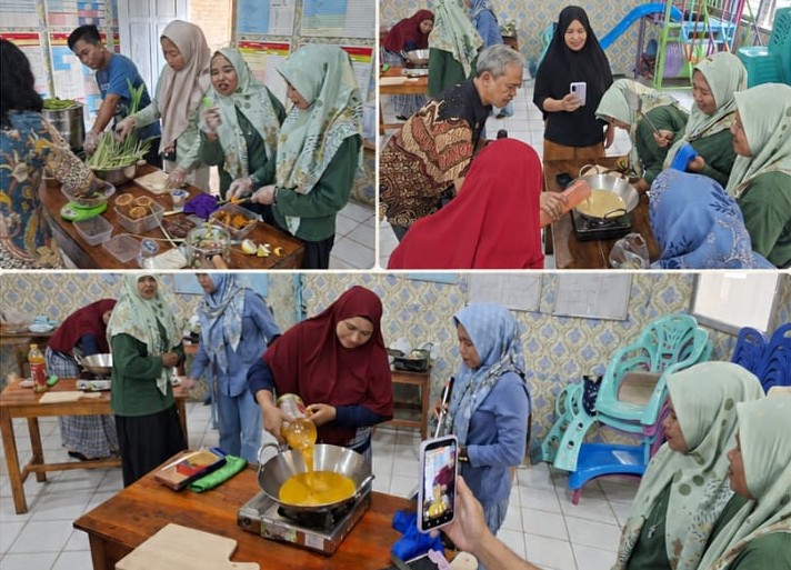 Tim Unila Edukasi Warga Rejomulyo Olah Tanaman Obat