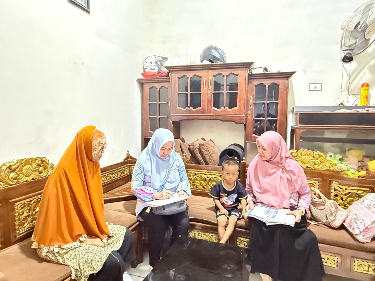 Puskesmas Way Halim II Pantau Gizi Ibu dan Tumbuh Kembang Balita