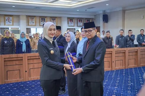 Wagub Jihan Lantik Sejumlah Pejabat Pemprov Lampung