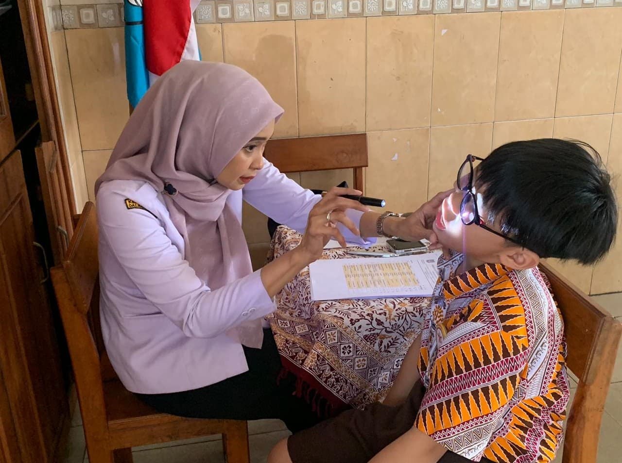 Puskesmas Kebon Jahe Terus Gencarkan CKG di Sekolah