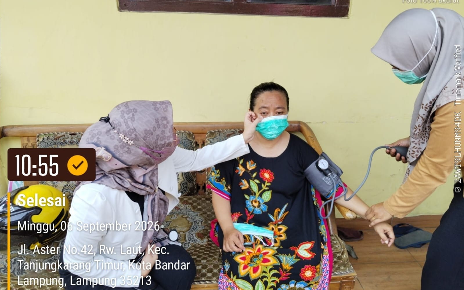 TGC Siaga Bencana Puskesmas Kebon Jahe Bergerak Tangani Dampak Debu Vulkanik Erupsi Anak Gunung Krakatau