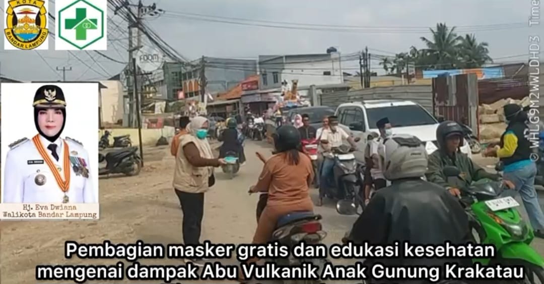 Puskesmas Sukabumi Bagikan Masker Gratis dan Edukasi Warga Waspadai Dampak Abu Vulkanik