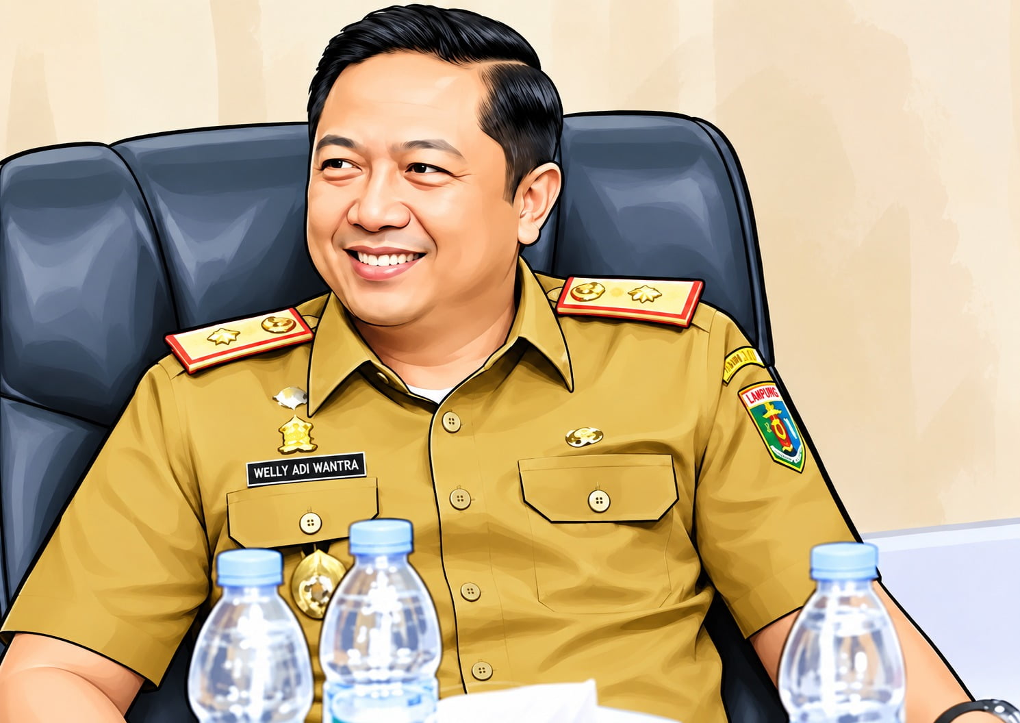 Sekda Lamteng Bakal Dijemput Paksa ?