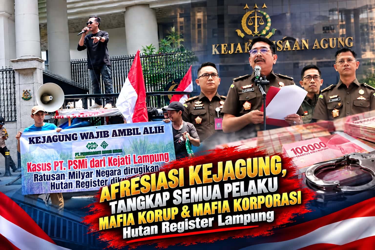 PRANTARA Apresiasi Kejagung Bongkar Mafia Korporasi di Lampung