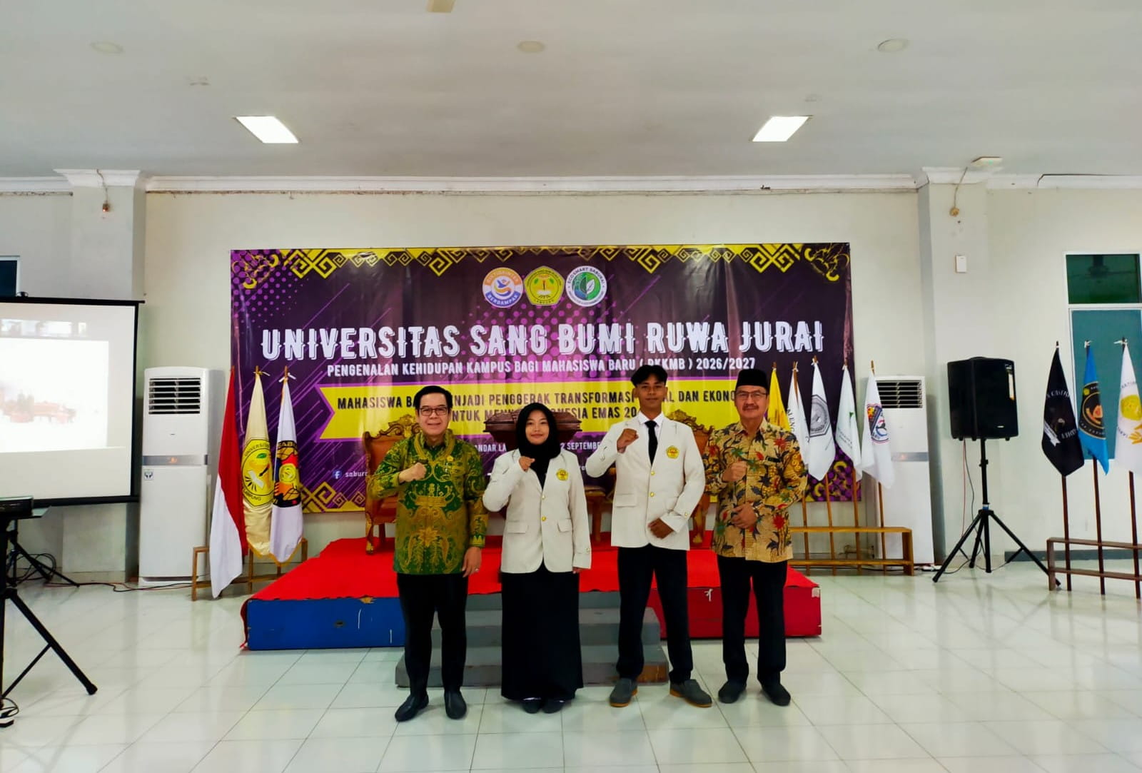 PKKMB Universitas Saburai Dorong Mahasiswa Baru Jadi Penggerak Transformasi Sosial dan Ekonomi