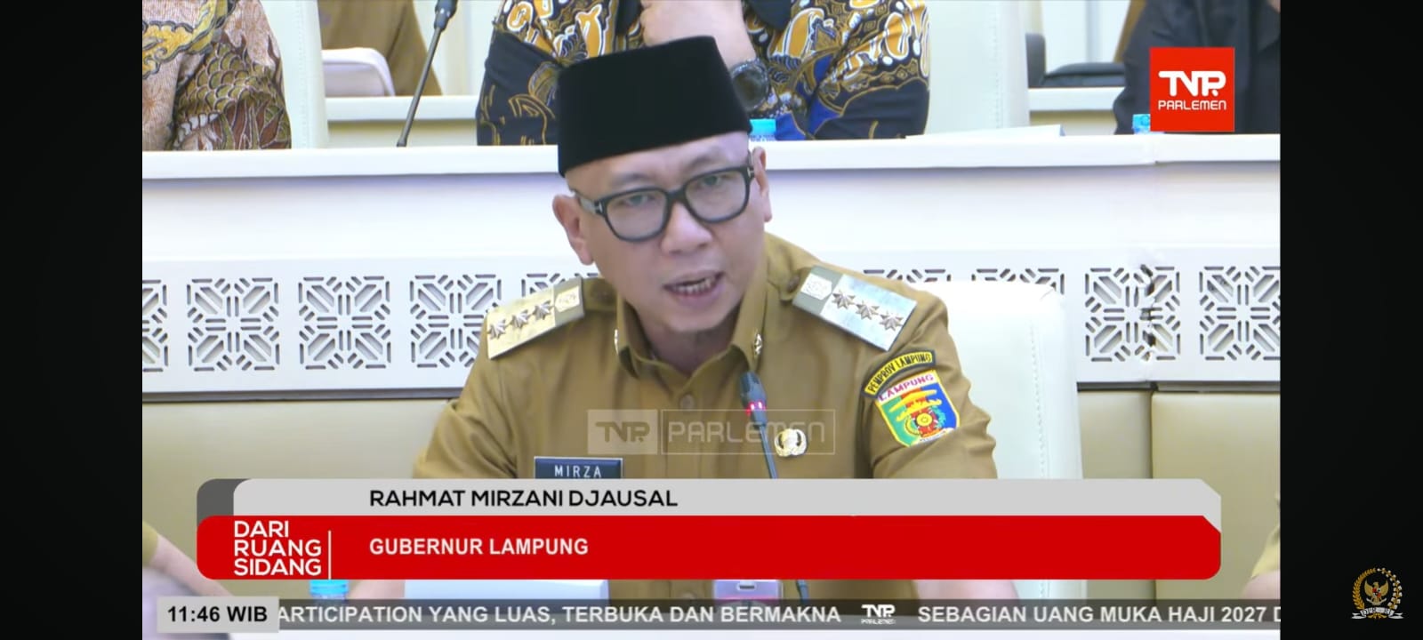 Pemprov Lampung Bawa Persoalan Konflik Agraria ke Komisi II DPR RI