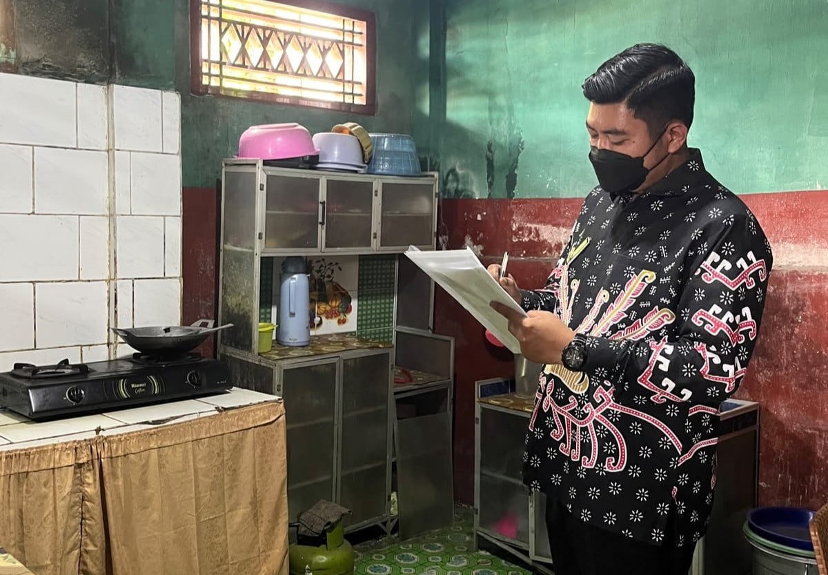 Puskesmas Rajabasa Indah Lakukan Pemantauan Kualitas Udara di Dapur PMT