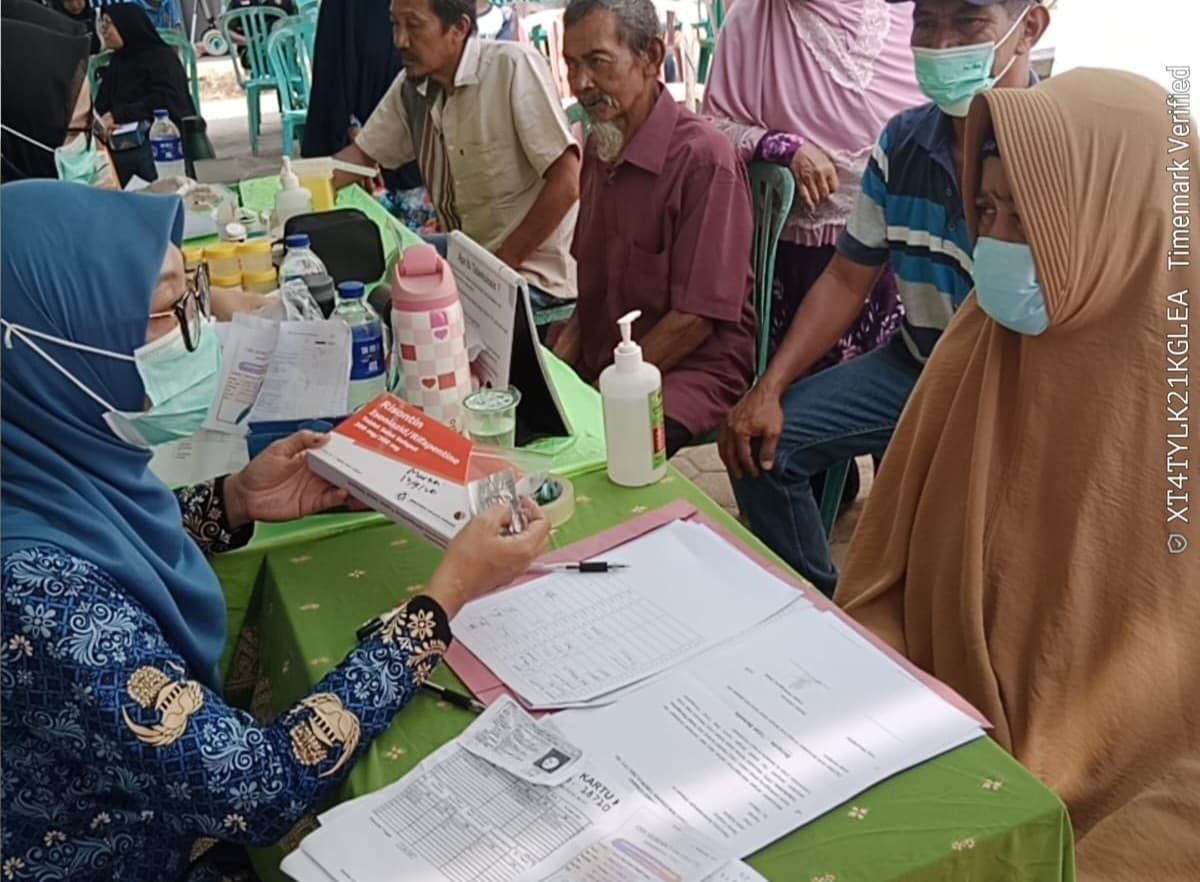 Puskesmas Kampung Sawah Perkuat Tracing TB Terintegrasi CKG