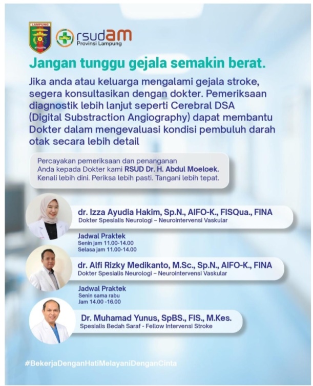 RSUD Abdul Moeloek Hadirkan Teknologi DSA