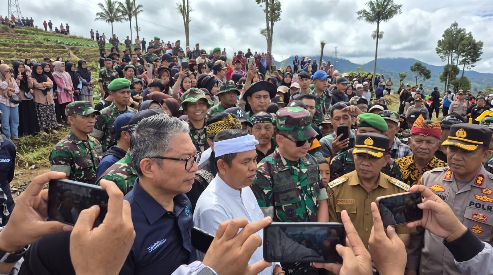 PTPN I Dukung Pemprov Jabar Hijaukan Lahan Cikembang