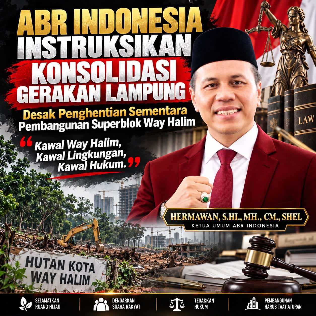 ABR Indonesia Intruksikan Konsolidasi Gerakan Lampung
