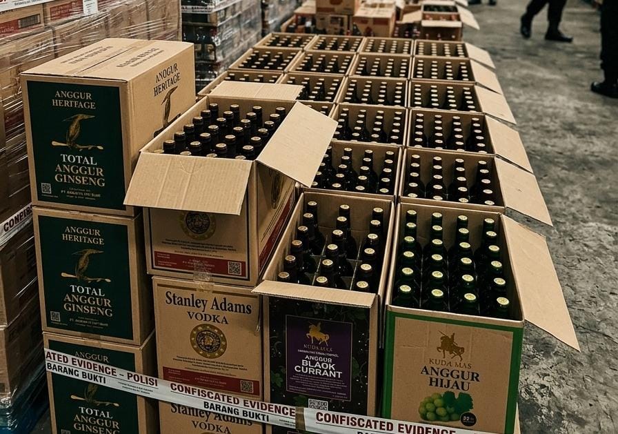 Gudang Miras di Bumi Kedamaian Disorot, PMPTSP Bandar Lampung Turun Tangan