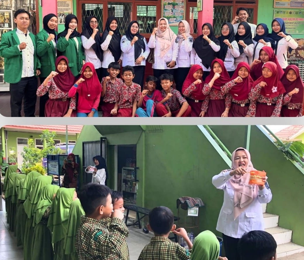 Puskesmas Way Halim II Edukasi Sikat Gigi dan Aplikasi Fluor di Tiga Sekolah