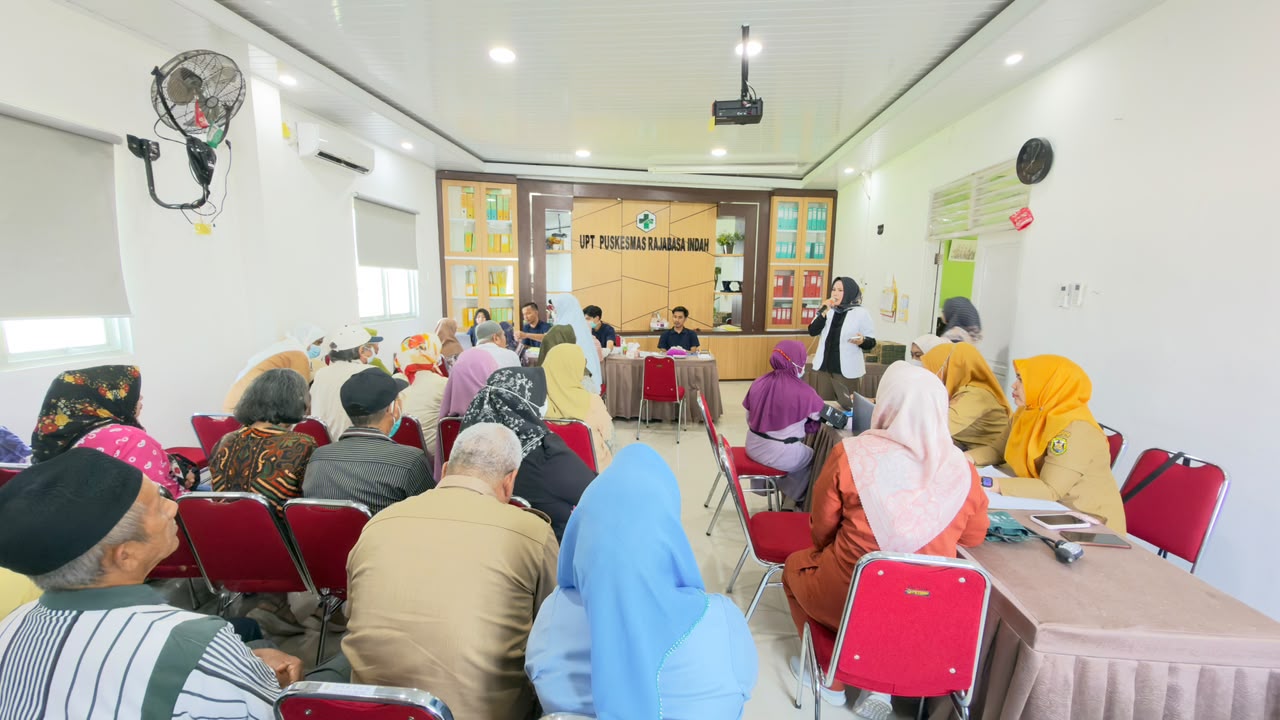 Puskesmas Rajabasa Indah Gelar Medical Check Up Berkala bagi Peserta Prolanis