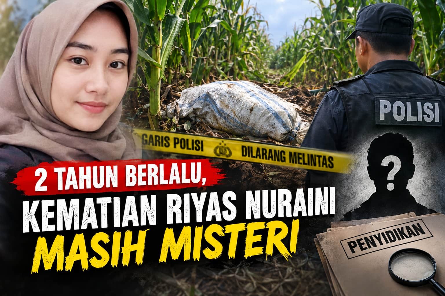 2 Tahun Berlalu, Kematian Riyas Nuraini Masih Misteri