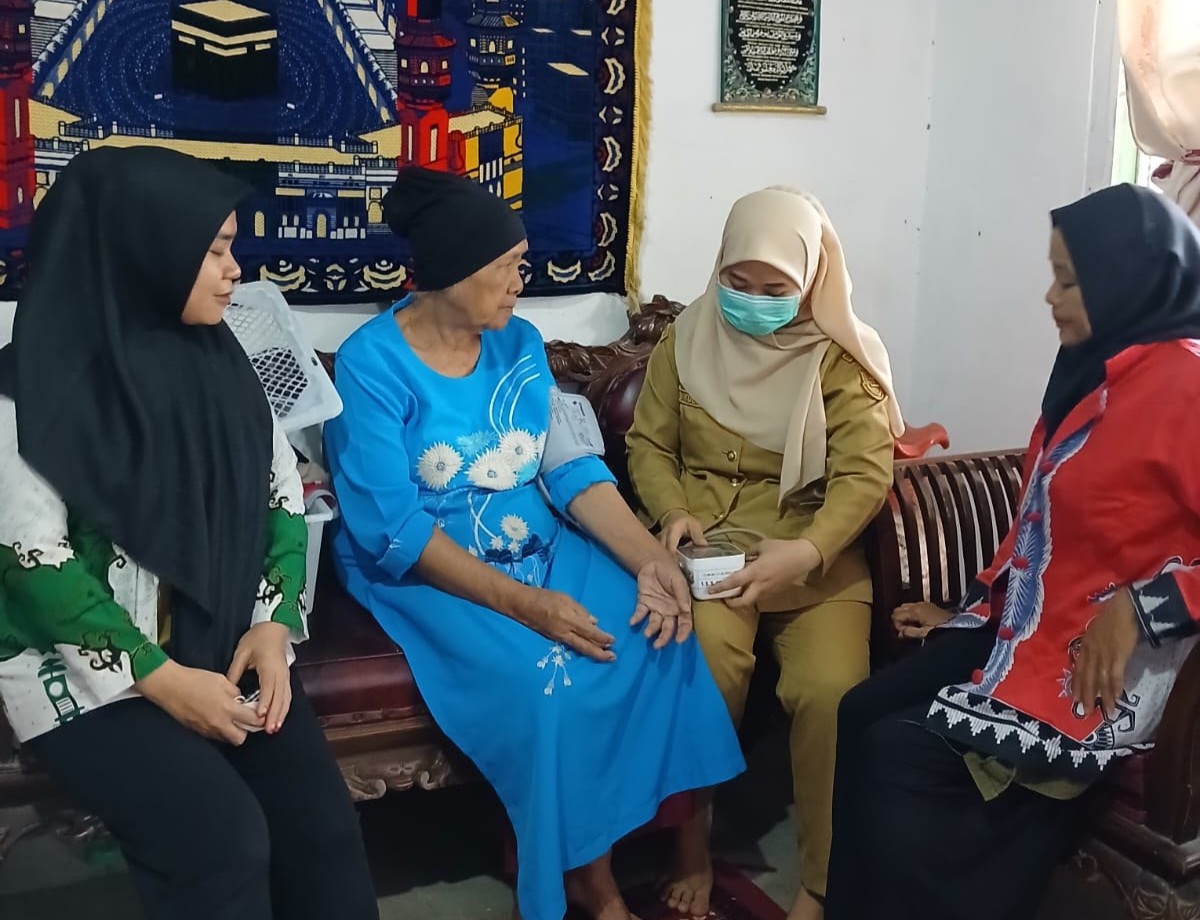 Puskesmas Campang Raya Rutin Lakukan Kunjungan Rumah Bersama Kader Posyandu