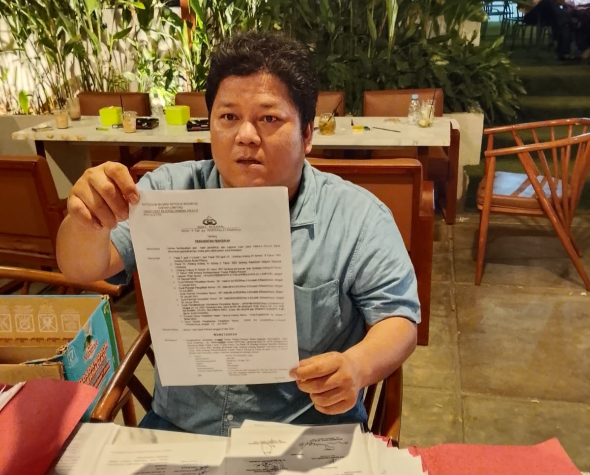 Penetapan dan Penahanan 8 Tersangka Oleh Dirkrimsus Polda Lampung Tidak Sah
