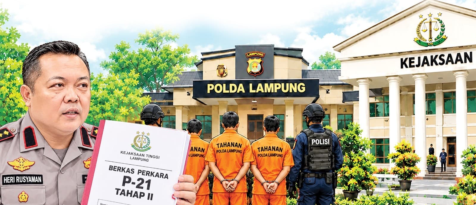 Kasus Tambang Emas Way Kanan P-21