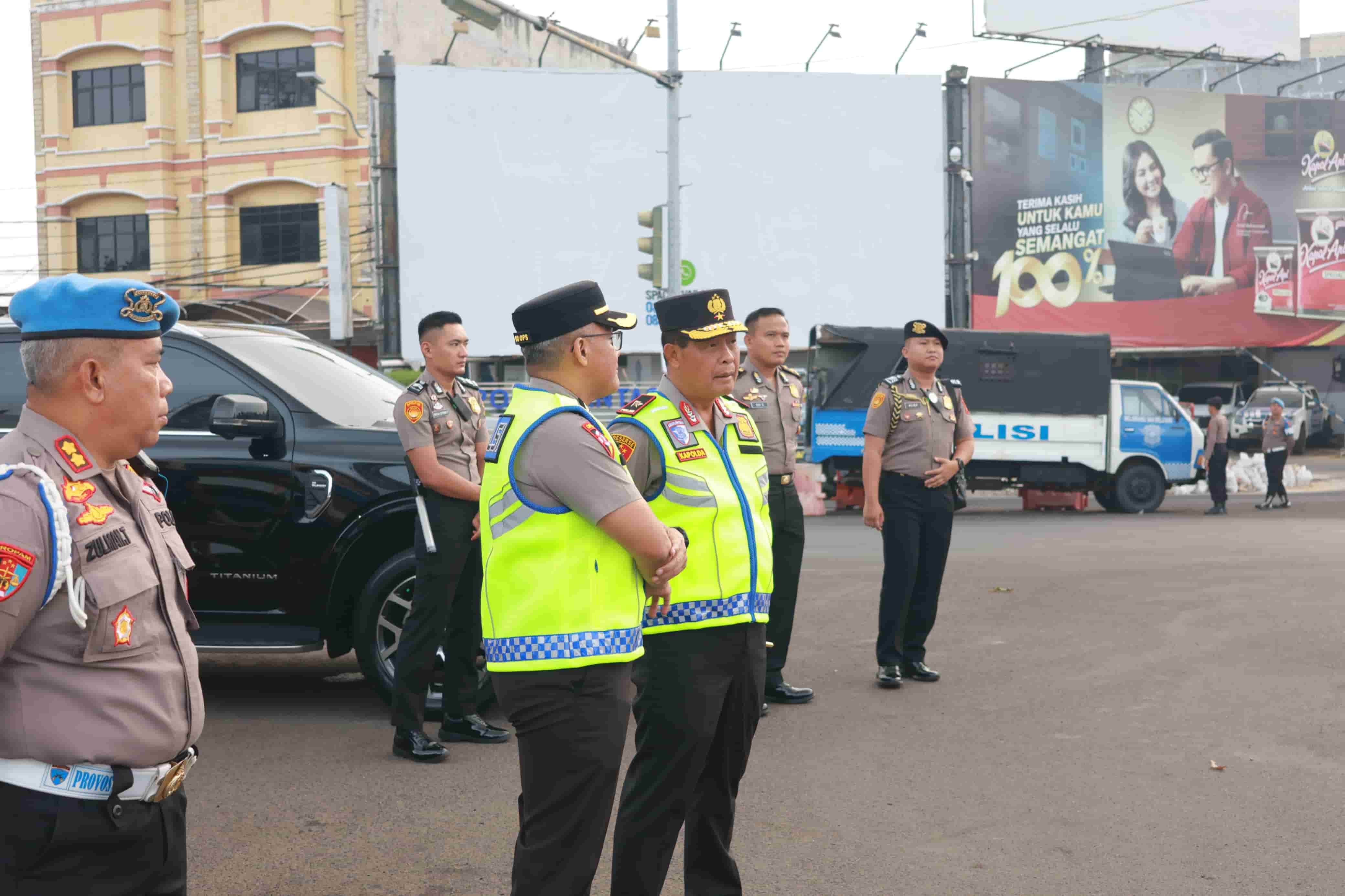 Polda Lampung Perkuat Pelayanan Pagi Melalui Kegiatan Strong Point