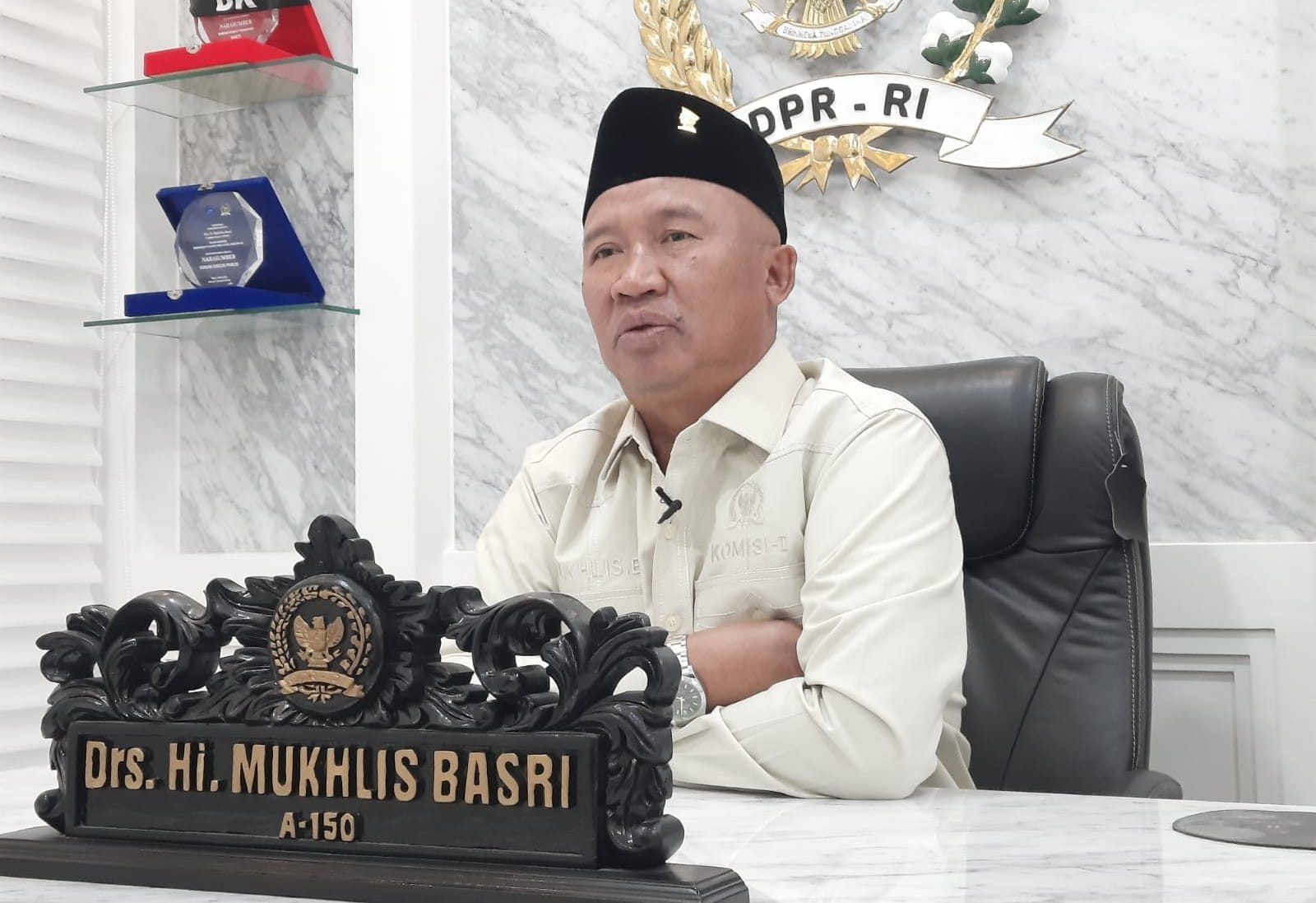 Anggota DPR RI Komisi V Mukhlis Basri Sesalkan Kecelakaan Akibat Asap Tebal di Tol Bakter