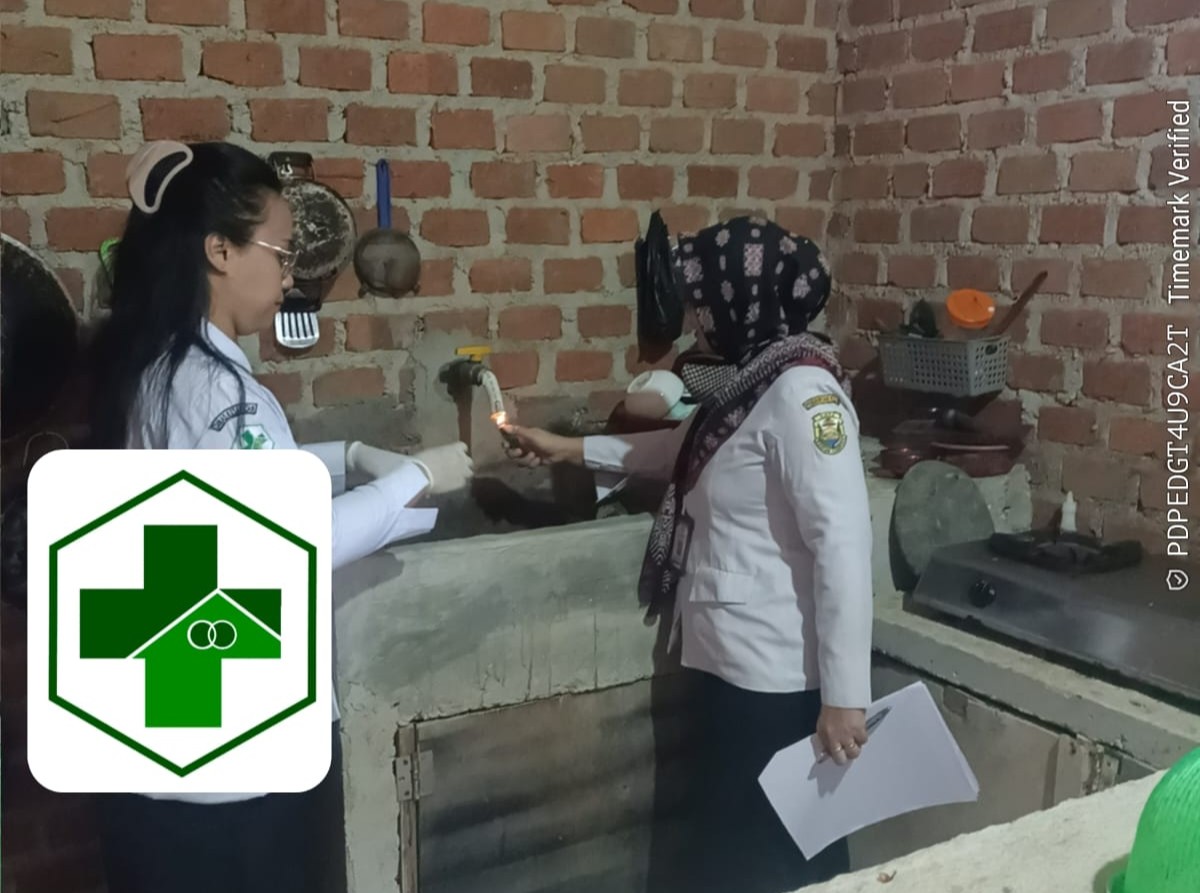 Puskesmas Way Kandis Turun ke Rumah Warga, Periksa Kualitas Air Minum Lewat SKAMRT