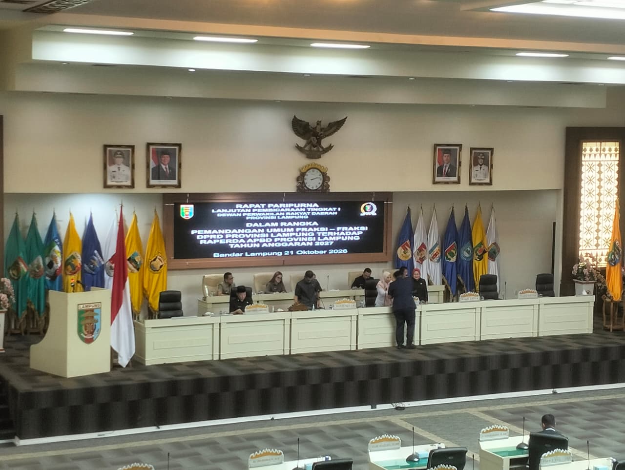 APBD Lampung 2027 Surplus Rp296 Miliar