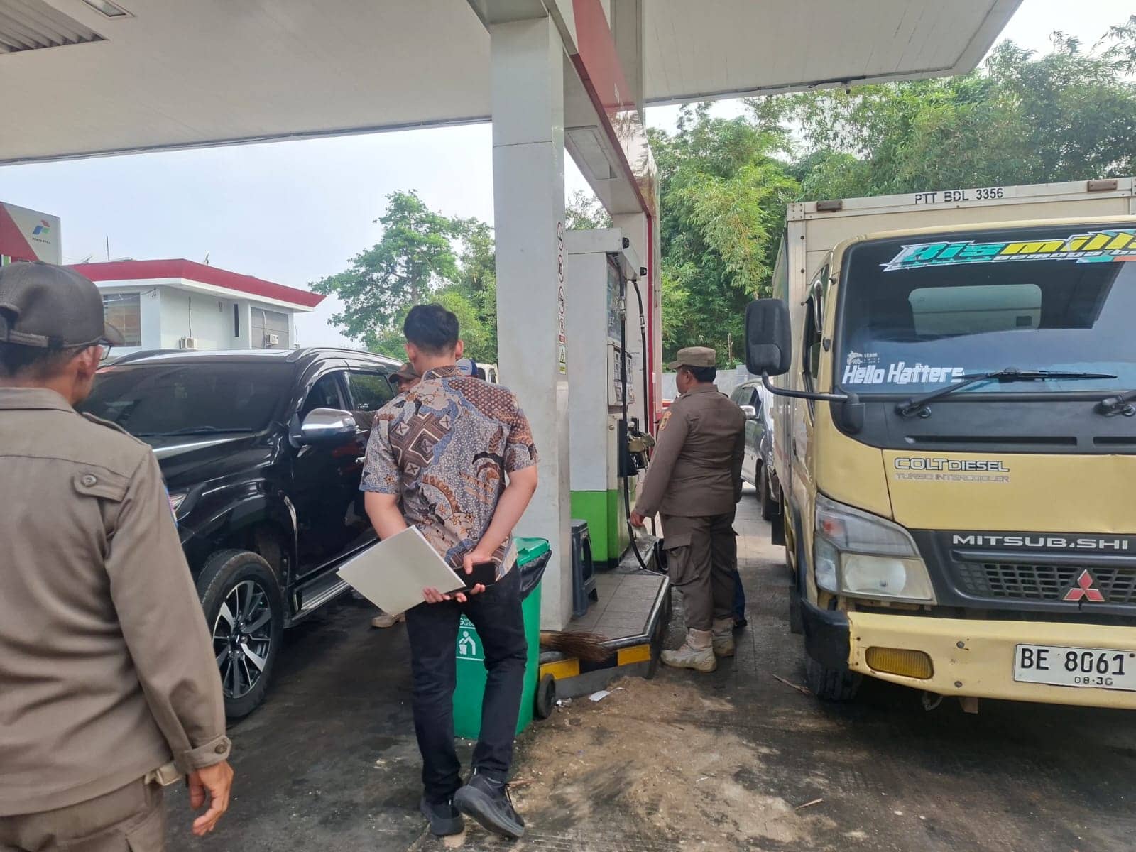 Enam SPBU di Bandar Lampung Disidak Tim Gabungan, Penyaluran BBM Jadi Sasaran Pengawasan