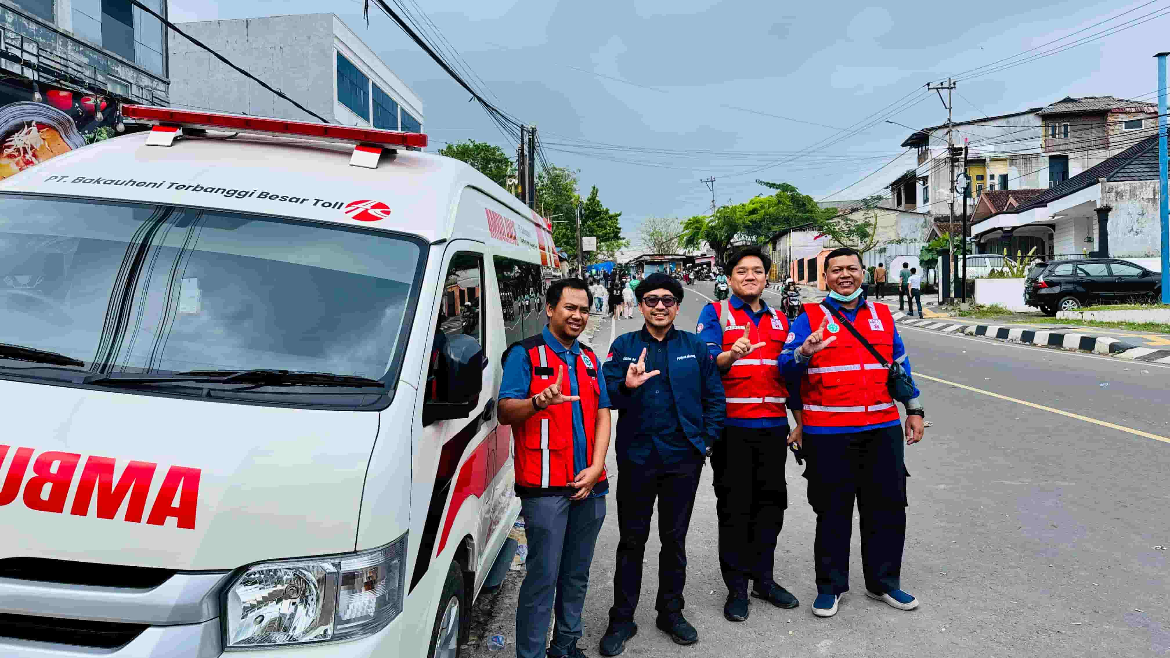 Tol Bakter Dukung Aksi Damai dengan Kirimkan Ambulance dan Logistik