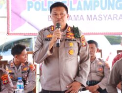 Kapolres Lampung Timur Ingatkan Masyarakat Labuhan Ratu Way Jepara Tak Mudah Terprovokasi Jelang Pilakdes dan Pemilu 2024