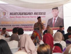 Turun Dapil Rahmat Mirzani Djausal Serap Aspirasi Masyarakat Tanjungkarang Pusat
